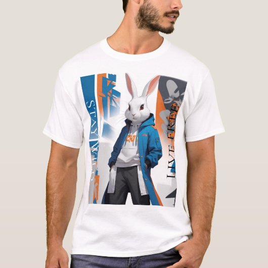 うさぎ Tシャツ (正面)