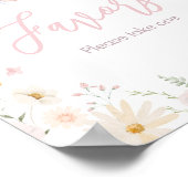 うさぎSomebunny Baby Showers ポスター (角)