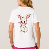 うさぎTシャツ Tシャツ (裏面)