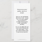 うさ感動的ぎバニーを知る術 招待状 (裏面)