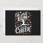 うざいチアリーディングのクリスマスを応援するのがどれほど楽しいか シーズンカード (正面)