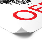 うざい ポスター (角)