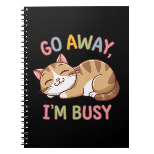 うざい、忙しいんだから ノートブック (正面)