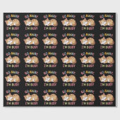 うざい、忙しいんだから ラッピングペーパー (フラット)