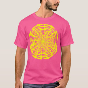 うずまき錯視 Tシャツ
