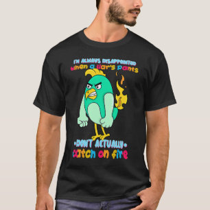 うそつきパンツが皮肉っぽいユーモアを飛び交えない Tシャツ