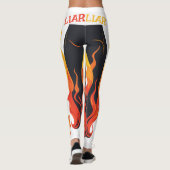 うそつき、うそつき、パンツは火を放つ レギンス (裏面)