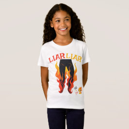 うそつき、うそつき、パンツは火を放つ Tシャツ