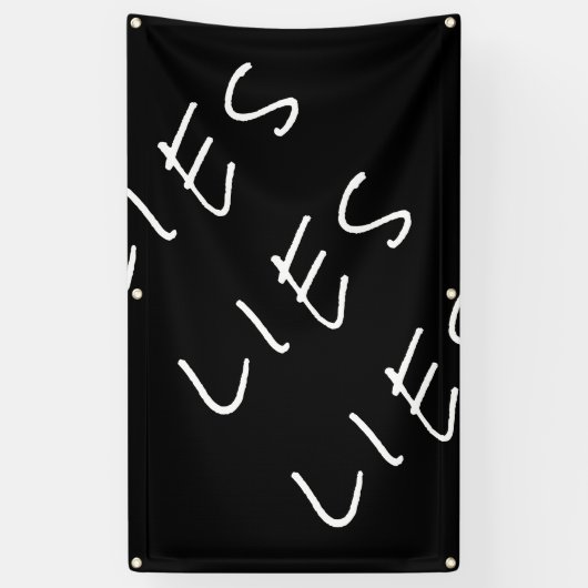 うそは旗うそのあります 横断幕 (縦)