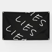 うそは旗うそのあります 横断幕 (横)