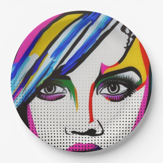 うそ目 ペーパープレート (正面)