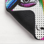 うそ目 マウスパッド (コーナー)