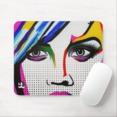 うそ目 マウスパッド (マウス)