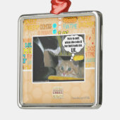 うそ メタルオーナメント (左)