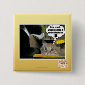 うそ 缶バッジ (正面)