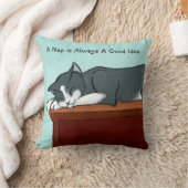 うたた寝の子猫 クッション (ブランケット)