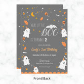 うちのちびちゃんがハロウィンの誕生日を迎える 🎃 招待状