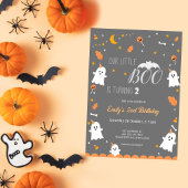 うちのちびちゃんがハロウィンの誕生日を迎える 🎃 招待状