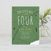 うちのちびむしの誕生日パーティーにおいでよ 招待状 (スタンド正面)