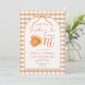 うちのちびトルコが1歳に お誕生日おめでとう 招待状 (スタンド正面)