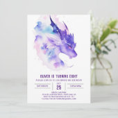 うちのちびドラゴンの誕生日 招待状 (スタンド正面)