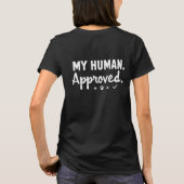 うちの人、承認済み Tシャツ (裏面)