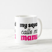 うちの分隊がママにかわいい母の日のプレゼントって呼んでる コーヒーマグカップ (正面右)