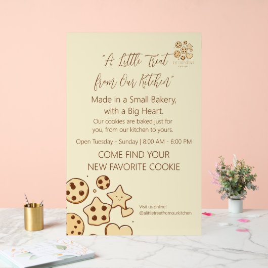 うちの台所から少しおごり アクリルサイン (ウェディング)