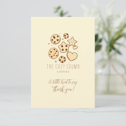 うちの台所から少しおごり サンキューカード (スタンド正面)