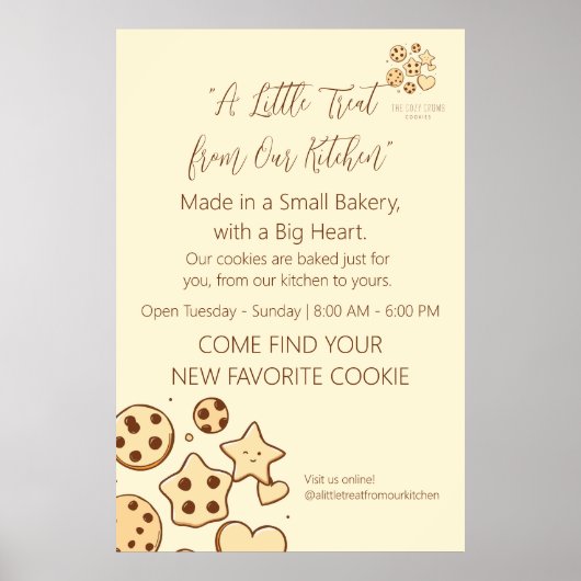 うちの台所から少しおごり ポスター (正面)