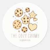 うちの台所から少しおごり ラウンドシール (正面)