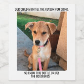 うちの子がワインラベルを飲む理由かもしれない ワインラベル (シングルラベル)