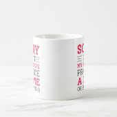 うちの子が練習がある コーヒーマグカップ (中央)