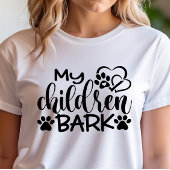 うちの子は吠えます Tシャツ