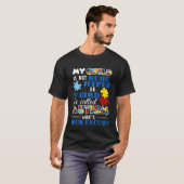 うちの子失礼な子じゃないわ 自閉症って言うのよ Tシャツ (正面フル)