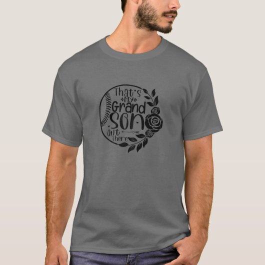 うちの孫の女子ソフツ野球 Tシャツ (正面)