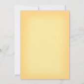 うちの小さなハチの誕生日 招待状 (裏面)