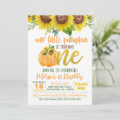 うちの小さなパンプキン(ひまわり)は1歳になる 招待状 (スタンド正面)