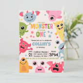 うちの小さなモンスターが1歳になる 招待状 (スタンド正面)