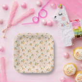 うちの小さな可愛い子が1歳の誕生日 ペーパープレート (パーティー)