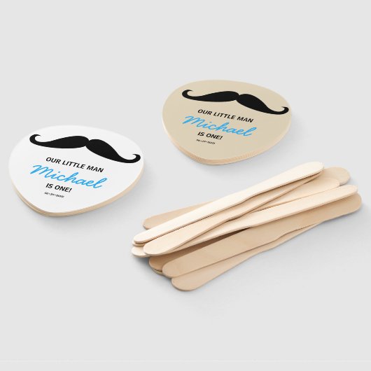 うちの小さな男は一カスタム歳の誕生日だ ハンドファン (組立なし)