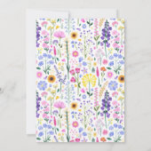 うちの小さな野花が一春夏に 招待状 (裏面)