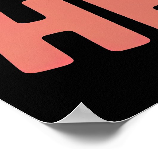 うちの犬がハートを持っている ポスター (角)