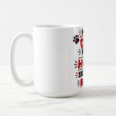 うちの犬が家を仕切ってる コーヒーマグカップ (左)
