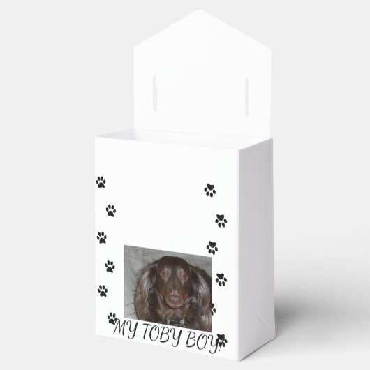 うちの犬の誕生日プレゼントボックス フェイバーボックス (オープン)