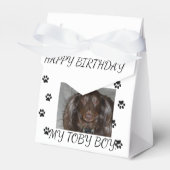 うちの犬の誕生日プレゼントボックス フェイバーボックス (正面サイド)