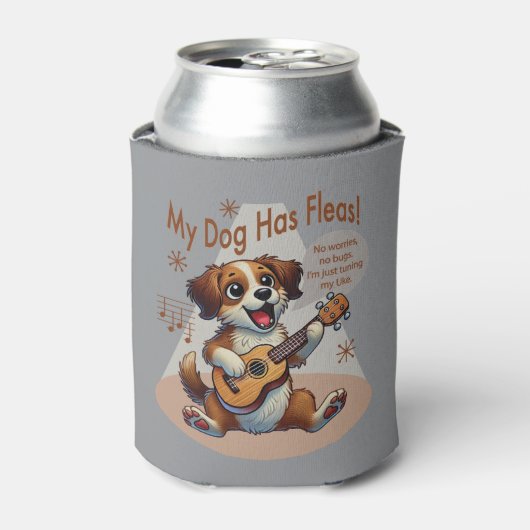 うちの犬はフリーズウクレレのチューニング曲を持っている 缶クーラー (缶正面)