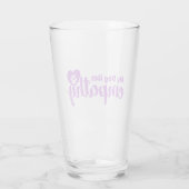 うちの犬は気が立つ タンブラーグラス (裏面)