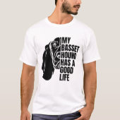 うちの犬は生犬好きだ Tシャツ (正面)