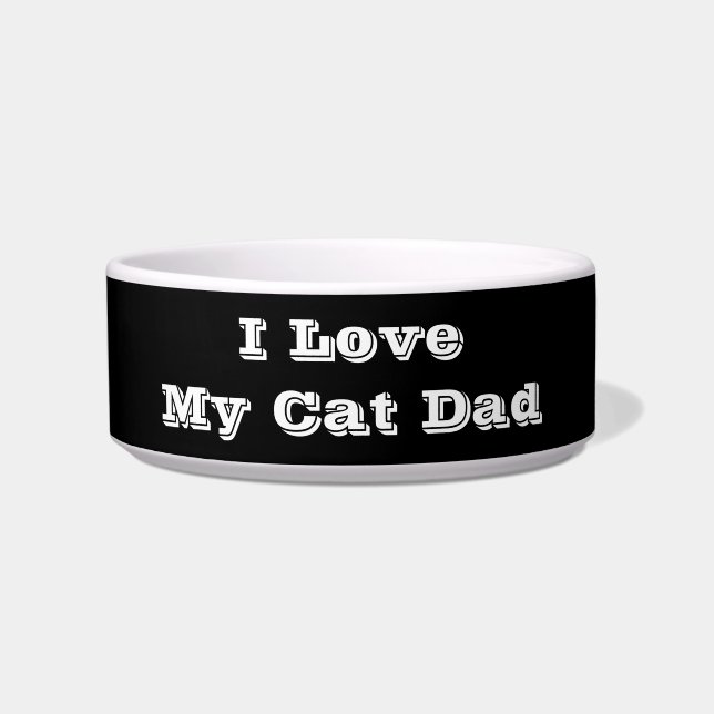 うちの猫パパが好き ボウル (正面)